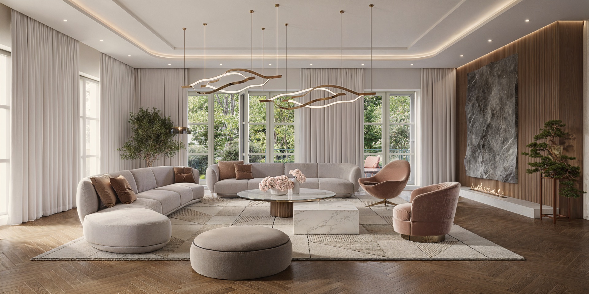 M12 Residence - living room
